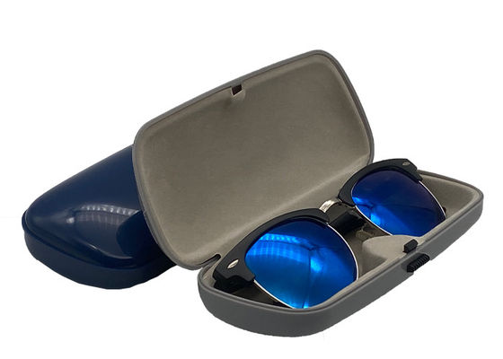 Mirror Effect Shatterproof Hard Plastic Glasses Case